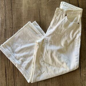 Abercrombie & Fitch The Wide Leg High Rise Curve Love Jean